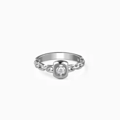 Silver Ridgeline Ring For Him (Size 20)