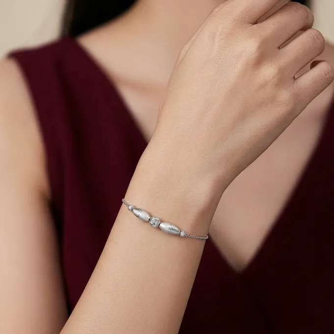 Silver Rockabye Bracelet