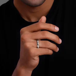 Silver Roman Rings For Him