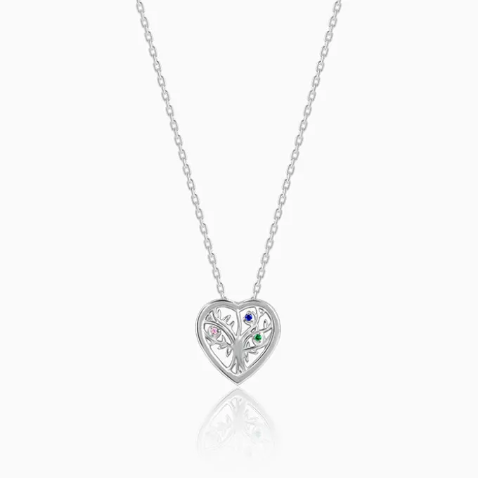 Silver Rooted in Her Necklace