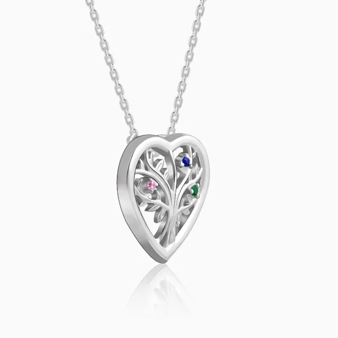 Silver Rooted in Her Necklace