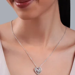 Silver Rooted in Her Necklace