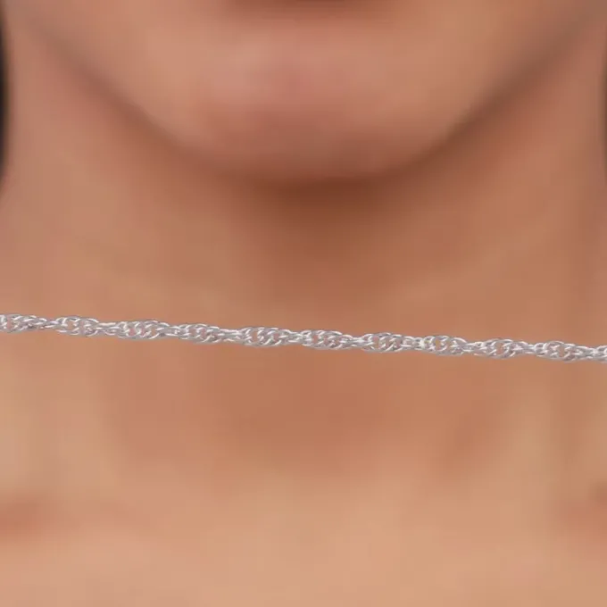 Silver Rope Chain