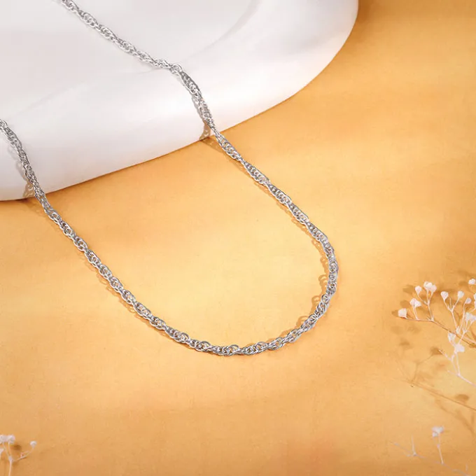 Silver Rope Chain