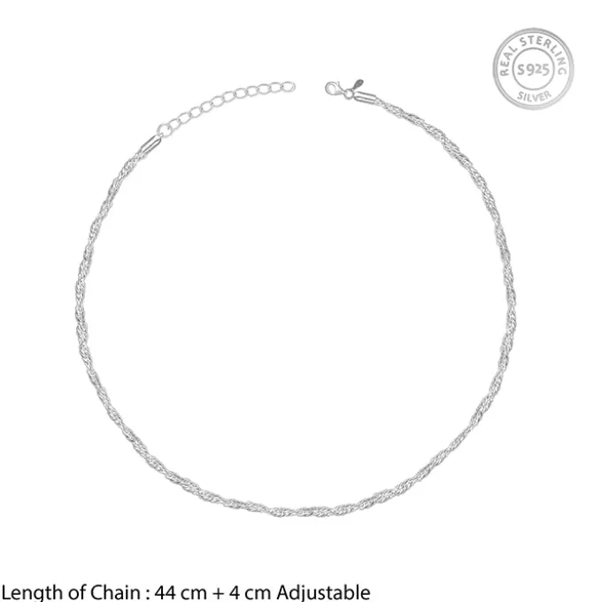 Silver Rope Chain