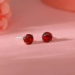 Silver Ruddy Studs