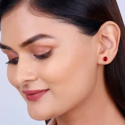 Silver Ruddy Studs