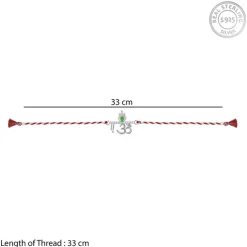 Silver Sacred Om Rakhi