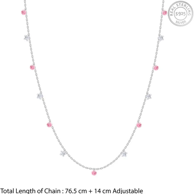 Silver Satellite Beads Waist Chain