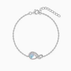 Silver Sea of Love Bracelet