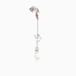 Silver Sekhmet Dangler Earrings