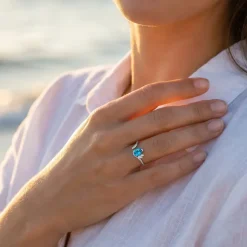 Silver Selia Ring (Size 12)