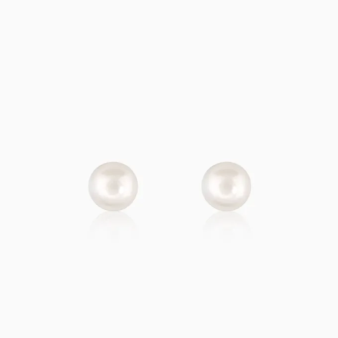 Silver Serene Pearl Set