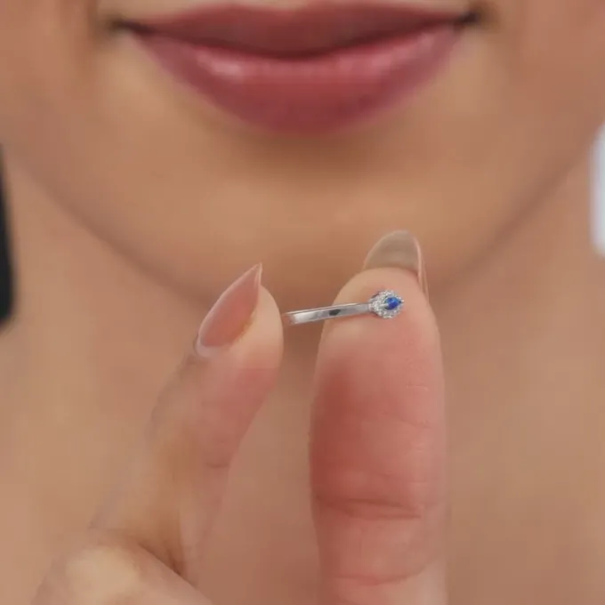 Silver She Shines Ring