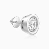 Silver Shine Zircon Earrings