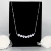 Silver Shining Zircon Flower Trio