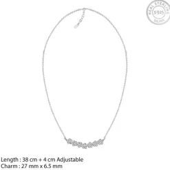 Silver Shining Zircon Set