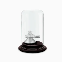 Silver Shiv Lingam Idol