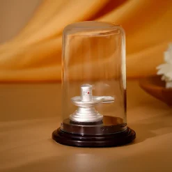 Silver Shiv Lingam Idol