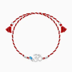 Silver Shubh Om Rakhi