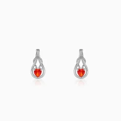 Silver Silent Vows Earrings
