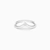 Silver Simple Vanki Ring