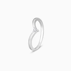 Silver Simple Vanki Ring