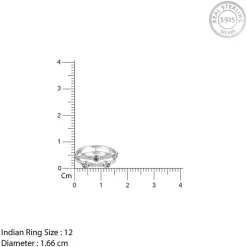 Silver Sizzling Ring