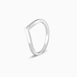 Silver Sleek Vanki Ring