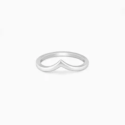 Silver Sleek Vanki Ring