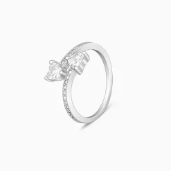 Silver Soulful Love Ring