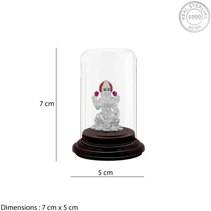 Silver Sowbhagya Lakshmi Idol