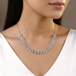 Silver Sparkline Necklace