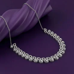 Silver Sparkline Necklace
