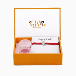 Silver Spiritual Ganesha Rakhi