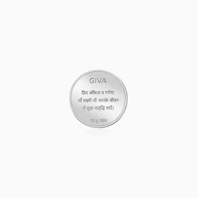 Silver Sri Lakshmi Coin - (10g)