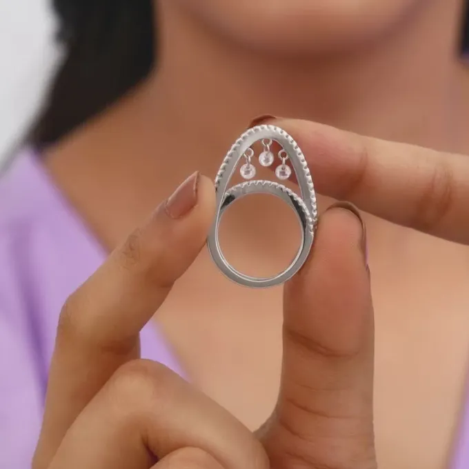 Silver Standout Ring