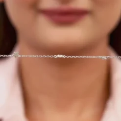 Silver Star Constellation Necklace