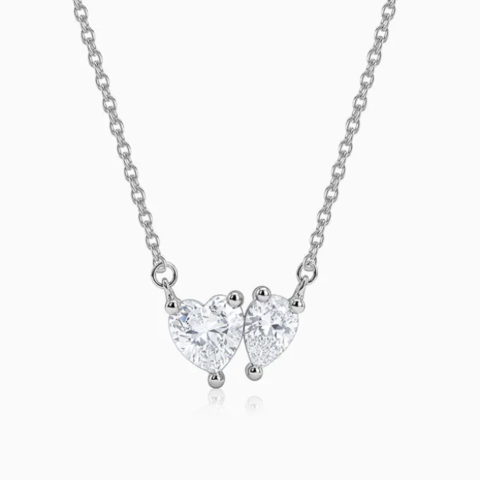 Silver Star Glow Kids Pendant with Link Chain