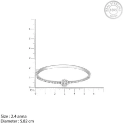 Silver Star Studded Bracelet
