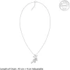 Silver Starlite Pendant With Link Chain