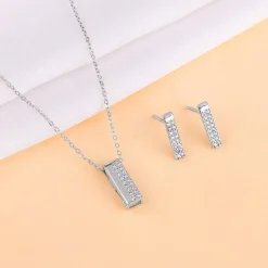 Silver Stellar Bar Set