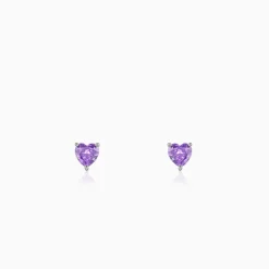 Silver Stuck on You Earrings