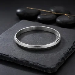 Silver Tejvik Kada For Him (Size 6.96)