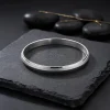 Silver Tejvik Kada For Him (Size 6.77)