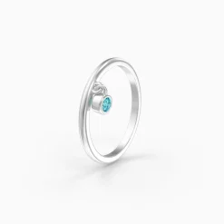 Silver Tethys Ring (Size 12)