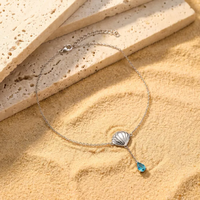 Silver Themis Anklet