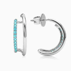 Silver Theresa Earrings