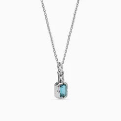 Silver Thoosa Pendant with Link Chain