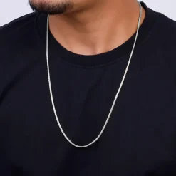 Silver Threaded Thrills Chain for Him
